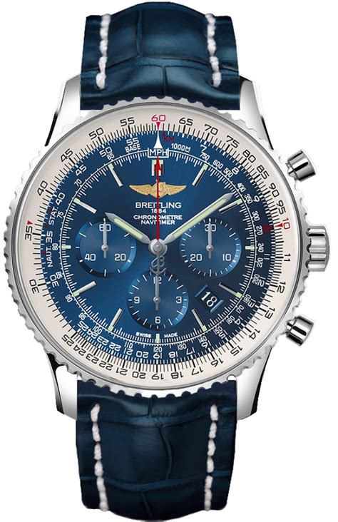 breitling navitimer 01 ab012721 c889-747p|Breitling Navitimer 01 Chronograph Automatic Blue .